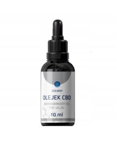 Olejek konopny CBD 5% Colway - Siła natury - 10 ml