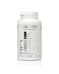 LAB ONE N°1 Libido Him - Zwiększa libido u mężczyzn - 90 kapsułek