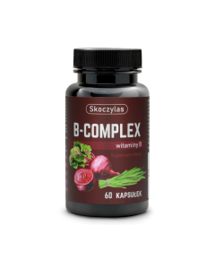 B-Complex z ekstraktem z buraka i młodego jęczmienia Skoczylas - 60 kapsułek