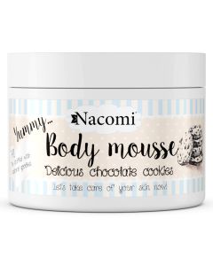 Mus do ciała nawilżający Nacomi - Czekoladowe ciasteczko - 180 ml