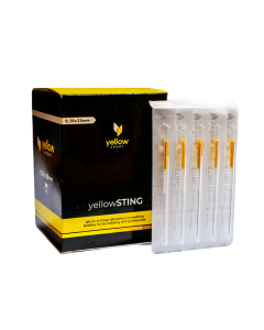 yellowSTING igły do suchego igłowania z prowadnicą - różne rozmiary-0,25 x 25 mm