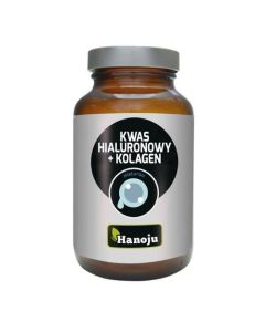 Hanoju Kwas hialuronowy + Kolagen 250 mg 60 kaps.