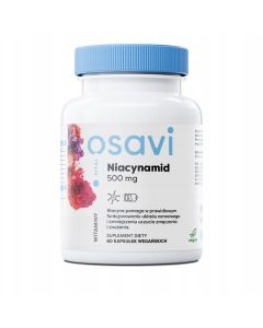 Osavi Niacynamid 500mg - Średniołańcuchowe kwasy tłuszczowe 60 lub 120 kapsułek