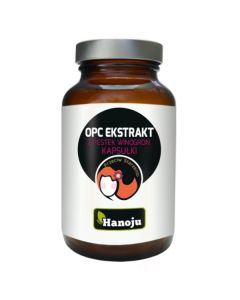 HANOJU OPC Ekstrakt z Pestek Winogron - 150 kaps. - Przeciw starzeniu