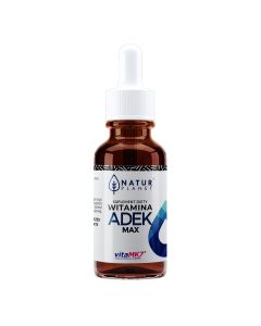 Natur Planet witaminy MAX A+D+E+K w kroplach - 30ml