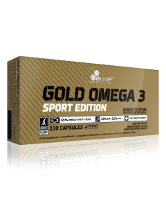 Olimp Gold Omega 3 Sport Edition, 120 kaps. - Prawidłowe funkcjonowanie neuronów