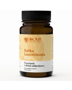 Biolit Babka lancetowata Plus - płynny ekstrakt wodny  75 ml