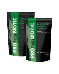 Zestaw 2 x Nature Science Proteinbiotic koktajl białkowy - 2 x 250 g