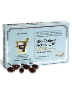 Pharma Nord Bio-Quinon Active Q10 GOLD 100 mg-Prawidłowy metabolizm energetyczny