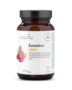 Żurawina Uro+, kapsułki 60 szt