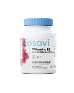 Osavi - Witamina B5 kwas pantotenowy 200mg - 90 lub 180 kapsułek
