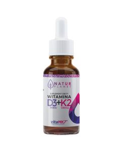 Natur Planet Witamina D3 + K2 Forte w kroplach – 30 ml