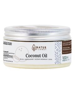 Natur Planet Olej Kokosowy, Nierafinowany - 100 ml
