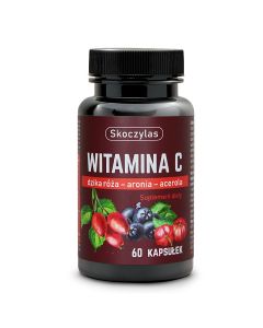 Witamina C Trio Skoczylas - dzika róża, aronia, acerola - 60 kapsułek