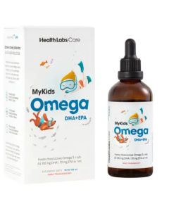 Health Labs MyKids Omega - Kwasy tłuszczowe omega 3 DHA i EPA z ryb dla dzieci w kroplach - 100 ml 