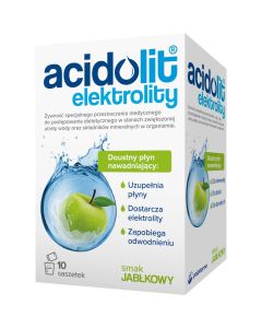 Acidolit (jabłko) proszek do przyg. rozt. doust. x 10 sasz.