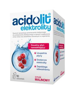 Acidolit (malina) proszek do przyg. rozt. doust. x 10 sasz.