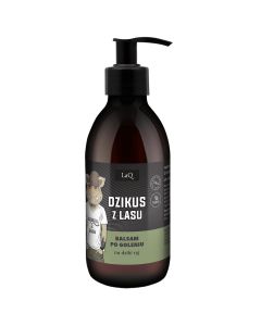 LaQ DZIKUS Z LASU: czarny mat balsam po goleniu - 150ml