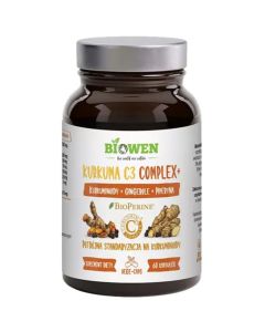 Kurkuma C3 Complex+ Biowen - 60 kapsułek