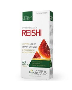 Medica Herbs Reishi - 60 kapsułek