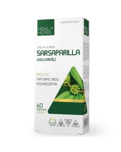 Medica Herbs Sarsaparilla (Kolcorośl) - 60 kapsułek