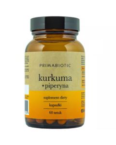 Primabiotic Kurkuma 400 mg - 60 kapsułek