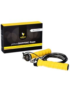 Skakanka bokserska yellowSKIPPING Rope żółta 3m