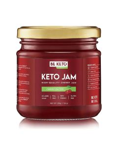 BeKeto Keto Dżem - dietetyczny różne smaki - 200g - Truskawkowy