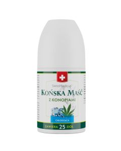 Herbamedicus Maść końska chłodząca z konopiami - w kulce 90ml