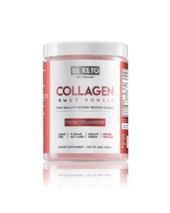 BeKeto Keto Hydrolizowany kolagen i olej MCT - 300g