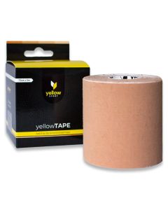 YellowTAPE Taśma do kinesiotapingu - Cielisty - 7,5 cm