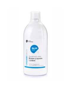 Invex Remedies SILOR+B+J - Krzem, Bor, Jod- Odkwasza organizm, wzmacnia kości, wspomaga hormony tarczycy 1000ml