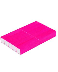 Blok polerski Activeshop Ocho Nails - 10 sztuk Różowy