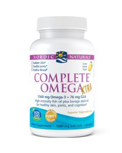 Nordic Naturals Complete Omega Xtra 1360 mg - 60 kaps. - Na skórę, stawy i lepszy nastrój