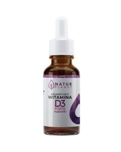Natur Planet Witamina D3 Forte w kroplach - 30 ml