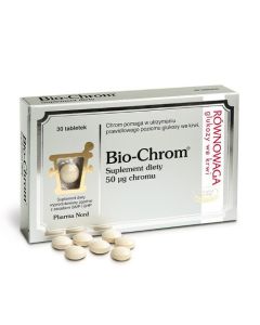 Pharma Nord Bio-Chrom - Prawidłowy poziom cukru, 30 kaps.