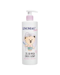 Ziołolek Linomag żel do mycia ciała i głowy dla dzieci i niemowląt 200ml - Ziołolek