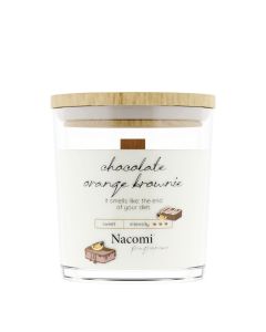 Nacomi Świeca sojowa - Chocolate orange brownie 140 g