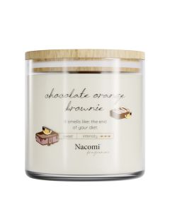 Nacomi Świeca sojowa - Chocolate orange brownie 450 g