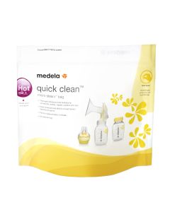 Torebki do sterylizacji akcesoriów w kuchence mikrofalowej Medela Quick Clean – 5 szt.