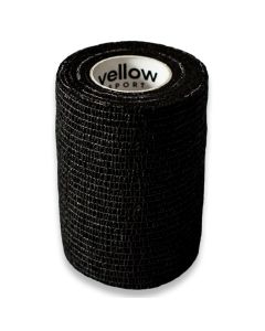 yellowBAND bandaż kohezyjny różne rozmiary i kolory - Czarny - 7,5 cm