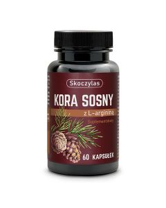 Kora sosny z L-argininą Skoczylas -  Poprawia krążenie - 60 kapsułek