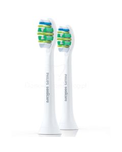 Wyprzedaż: Końcówki wymienne do szczoteczek Philips Sonicare InterCare HX9002/10 (2szt)