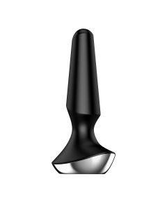 Wibrująca wtyczka analna - Satisfyer Plug-ilicious 2 Connect App - czarna