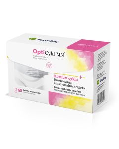 NaturDay OptiCykl MN Spirulina- prawidłowy cykl - 60 kaps
