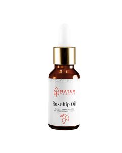 Natur Planet Olej z dzikiej róży, 30 ml - Na przebarwienia skóry i problemy z pękającymi naczynkami
