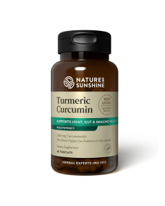 Nature's Sunshine Turmeric Curcumin Kurkumina w tabletkach 60 kapsułek