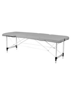 Activ Fizjo Stół składany do masażu aluminiowy komfort Activ Fizjo 3 segmentowy szary