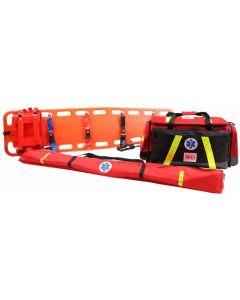Adpla Zestaw ratownictwa medycznego PSP R1 z deską ortopedyczną i szynami kramera- Economy
