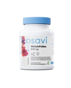 Osavi - MetyloFolian 600µg - kwas foliowy - 60 lub 120 kapsułek wegańskich